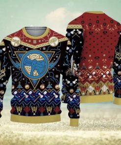 Superhero Character Ugly Christmas Sweater Men And Women Gift