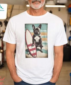 Surfing French Bulldog T Shirt Sweatshirt Hoodie