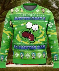 Sweater Rick Rick and Morty Ugly Christmas Sweater