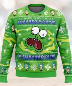 Sweater Rick Rick and Morty Ugly Christmas Sweater