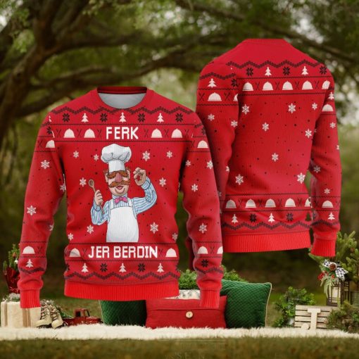 Swedish Chef Ugly Muppet Show Christmas Sweater Muppet Magic Kingdom Christmas