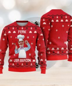 Swedish Chef Ugly Muppet Show Christmas Sweater Muppet Magic Kingdom Christmas