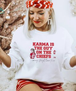 Swift Kelce Karma Is The Guy On The Chiefs Shirt