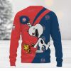 UPEI Panthers Snoopy Cute Heart American Sports Team Ugly Xmas Sweater Gift Holidays