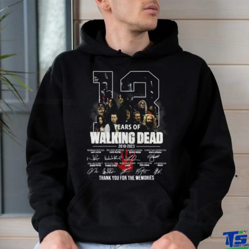 TRENDING 13 Years Of Walking Dead 2010 2023 Thank You For The Memories Unisex T shirt