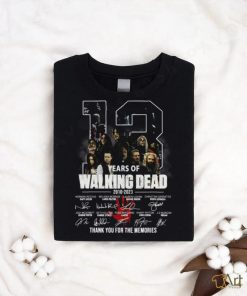 TRENDING 13 Years Of Walking Dead 2010 2023 Thank You For The Memories Unisex T shirt