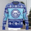 Grnch Busch Light Makes Me Happy Ugly Christmas Sweater