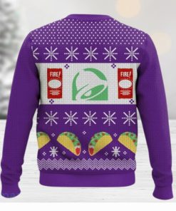 Taco Bell 3D Sweater Christmas Gift Ugly Christmas Sweater Xmas Gift Ideas