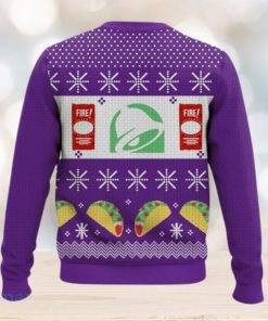 Taco Bell 3D Sweater Christmas Gift Ugly Christmas Sweater Xmas Gift Ideas