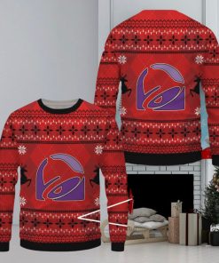 Taco Bell Ugly Christmas Sweater, Xmas Gift Ideas For Fans