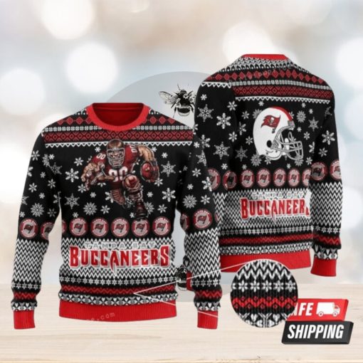 Tampa Bay Buccaneer Mascot Ugly Christmas Sweaters