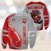 Cincinnati Bearcats Football Team Logo Knitted Christmas 3D Sweater December Custom Name