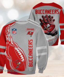 Tampa Bay Buccaneers Custom Name Christmas Ugly Sweater Sweatshirt Sport For Fans