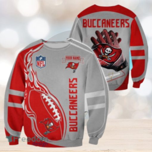 Tampa Bay Buccaneers Custom Name Christmas Ugly Sweater Sweatshirt Sport For Fans