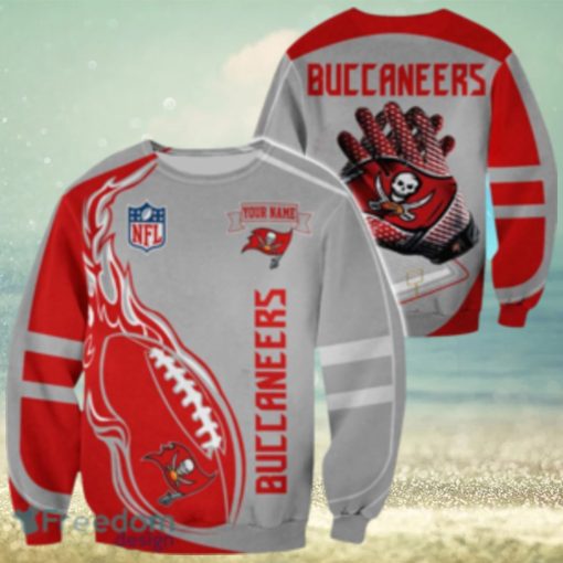 Tampa Bay Buccaneers Custom Name Christmas Ugly Sweater Sweatshirt Sport For Fans