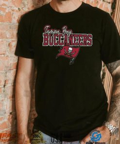 Tampa Bay Buccaneers Gameday Couture In The Spotlight Tonal Leopard Print Shirt