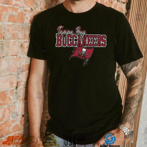 Tampa Bay Buccaneers Gameday Couture In The Spotlight Tonal Leopard Print Shirt
