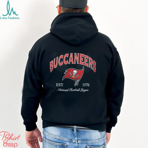 Tampa Bay Buccaneers NFL Mesh Logo Black Oversized T Shirt