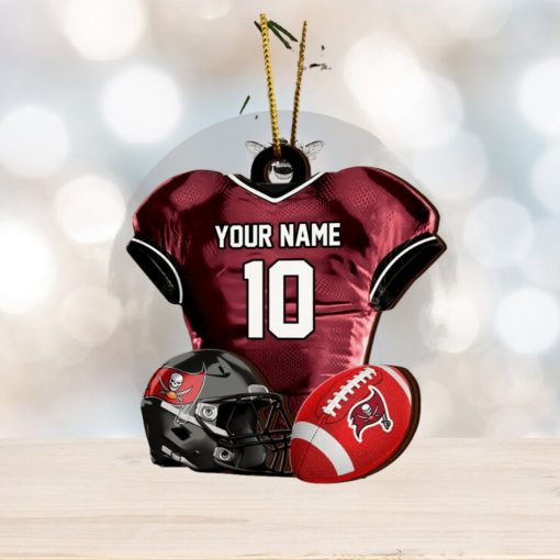 Tampa Bay Buccaneers NFL Sport Ornament Custom Name And Number