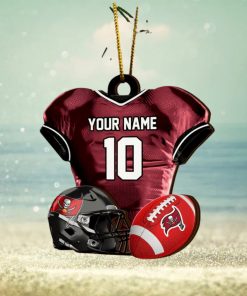 Tampa Bay Buccaneers NFL Sport Ornament Custom Name And Number