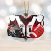 Ncaa Wisconsin Badgers Mickey Mouse Christmas Ornament