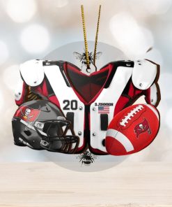 Tampa Bay Buccaneers NFL Sport Ornament Custom Your Name And Number