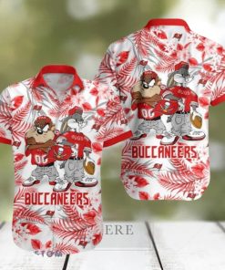 Tampa Bay Buccaneers Taz And Bugs NFL teams Hawaiian Shirt For Men And Women