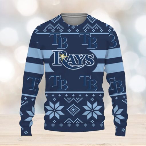 Tampa Bay Rays Custom New Uniforms For Fan Gear Ugly Xmas Sweater Gift Holidays