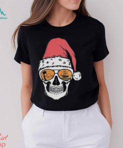 Tampa bay santa skull holiday for the bay clothing co T shirt