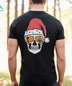 Tampa bay santa skull holiday for the bay clothing co T shirt