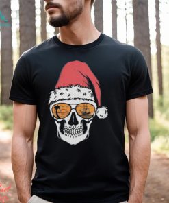 Tampa bay santa skull holiday for the bay clothing co T shirt