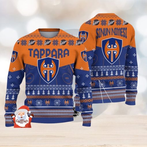 Tappara 3D Ugly Christmas Sweater Christmas Holiday Gift Custom Name For Men And Women