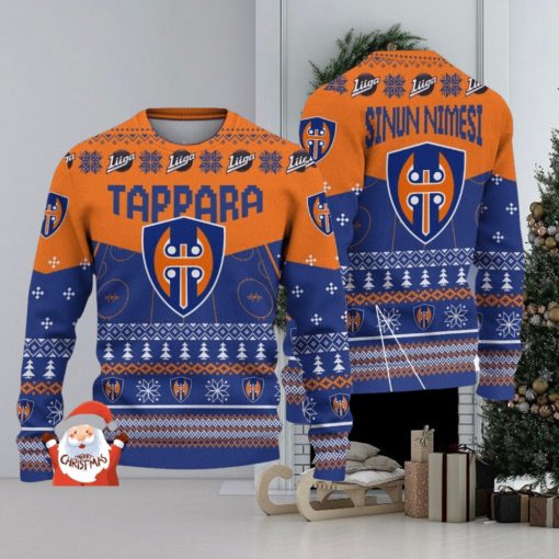 Tappara 3D Ugly Christmas Sweater Christmas Holiday Gift Custom Name For Men And Women