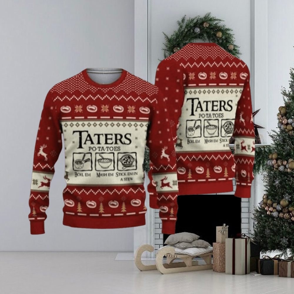 Taters Potatoes LOTR Fans Merry Christmas 2023 Gift For Christmas Gift Friends Xmas Taters Potatoes LOTR Fans Merry Christmas 2023 Gift For Christmas Gift Friends Xmas