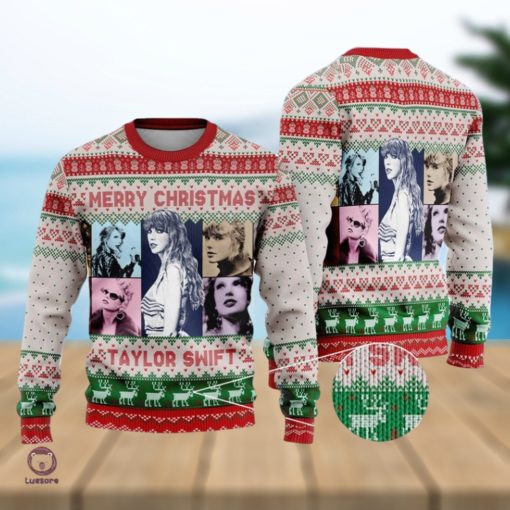 Taylor Santa Xmas The Era Tour Christmas Sweater