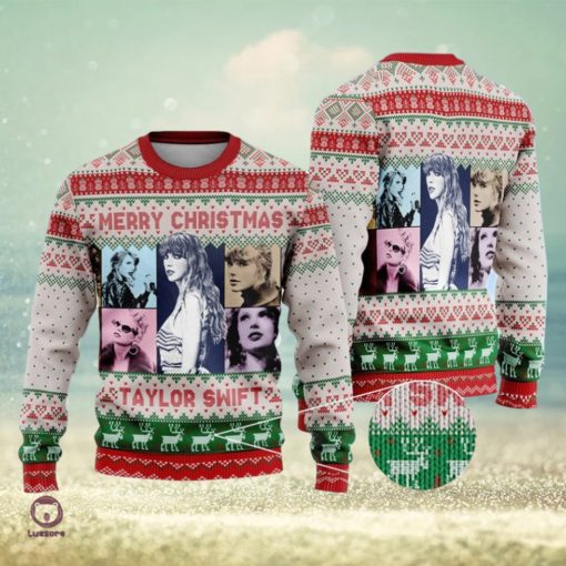 Taylor Santa Xmas The Era Tour Christmas Sweater