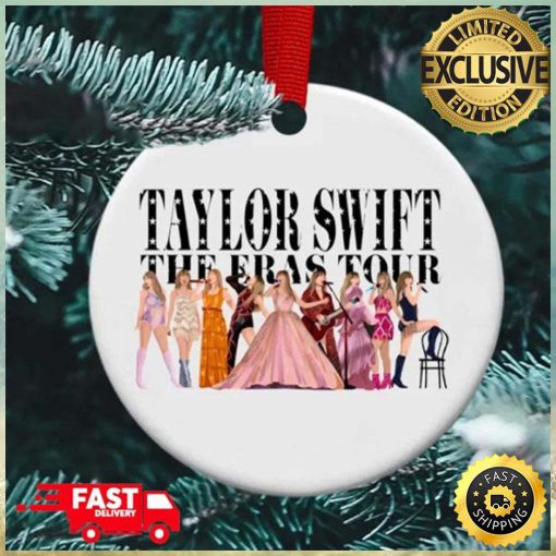 Taylor Swift Personalized The Eras Tour Fan Gifts 2023 Christmas Tree Decorations Ornament