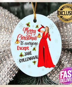 Taylor Swift Red Album All Too Well Merry Christmas Decorations Ornament