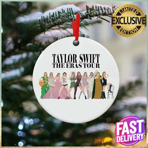 Taylor Swift The Eras Tour 2023 Christmas Tree Decorations Ornament