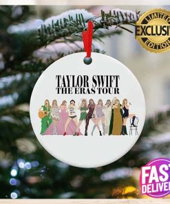 Taylor Swift The Eras Tour 2023 Christmas Tree Decorations Ornament