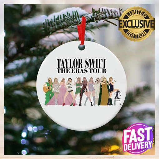 Taylor Swift The Eras Tour 2023 Christmas Tree Decorations Ornament