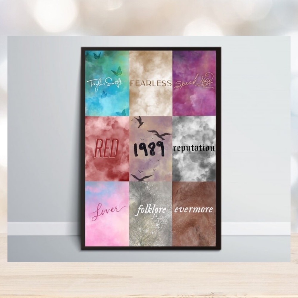 Taylor swift Poster Reputation Music Album 2 Posters - Limotees