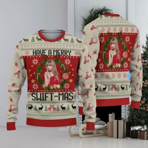 Tayswif Have A Merry Swift mas Sweater