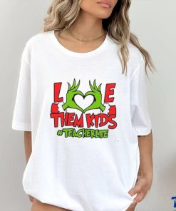 Teacher Life Love Kids Christmas Shirt