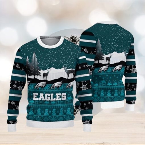 Team Apparel Nfl Philadelphia Eagles Christmas Winter Ugly Christmas Sweaters