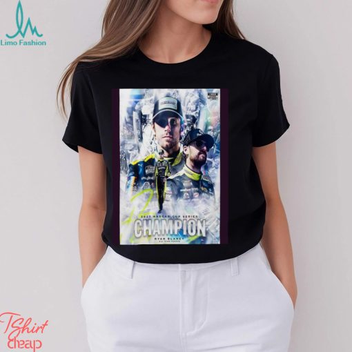 Team Penske Drivers Ryan Blaney 2023 Nascar Cup Series Champion Poster Shirt