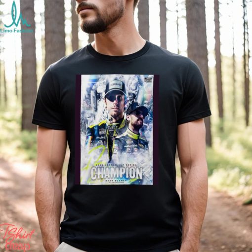 Team Penske Drivers Ryan Blaney 2023 Nascar Cup Series Champion Poster Shirt