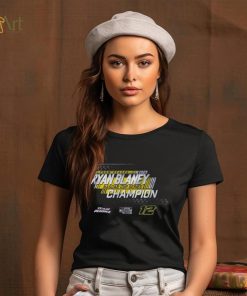 Team Penske Navy Ryan Blaney 2023 NASCAR Cup Series Champion Speed T Shirt