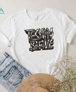 Technoblade Merch Camo Wordmark Shirt