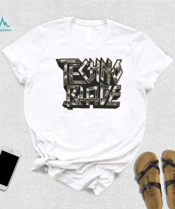 Technoblade Merch Camo Wordmark Shirt